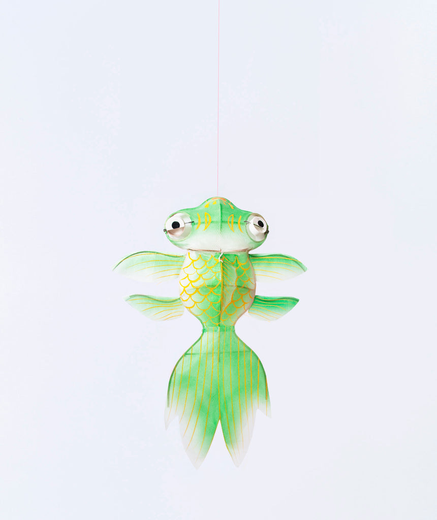 Cerf-volant poisson Miya vert Petit Pan