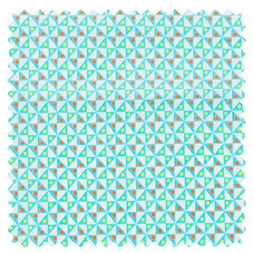 Coupon coton Mulino bleu cristallin