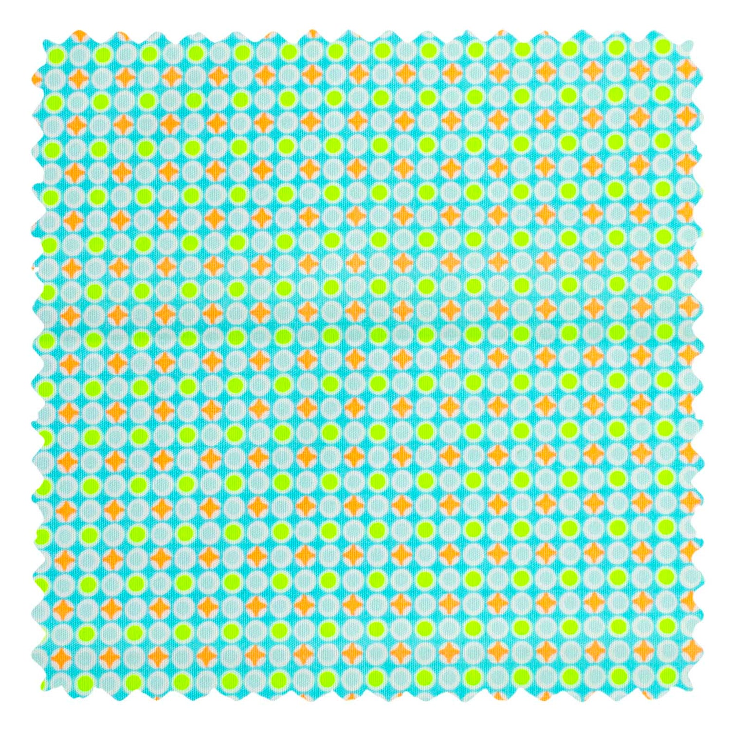 Coupon coton Django azur