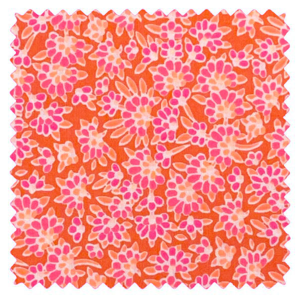 Coupon coton Calendula rose