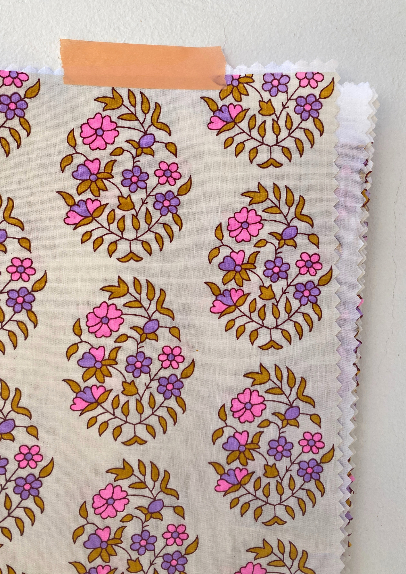 Coupon coton Shalin écru