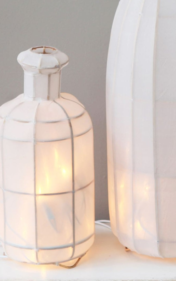 Bamboo Bottle Lamp S