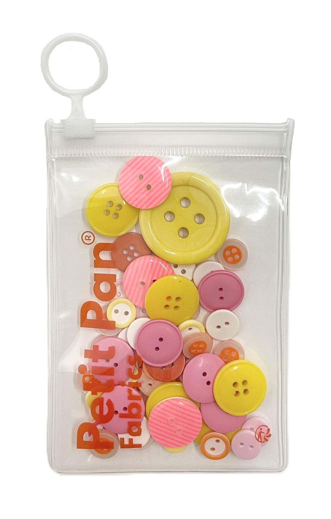Boutons trésor assortis rose