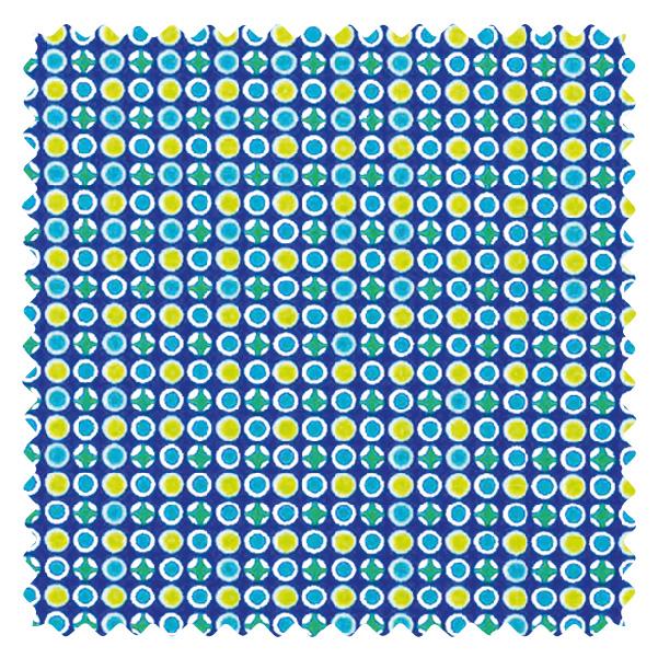 Coupon coton Django outremer