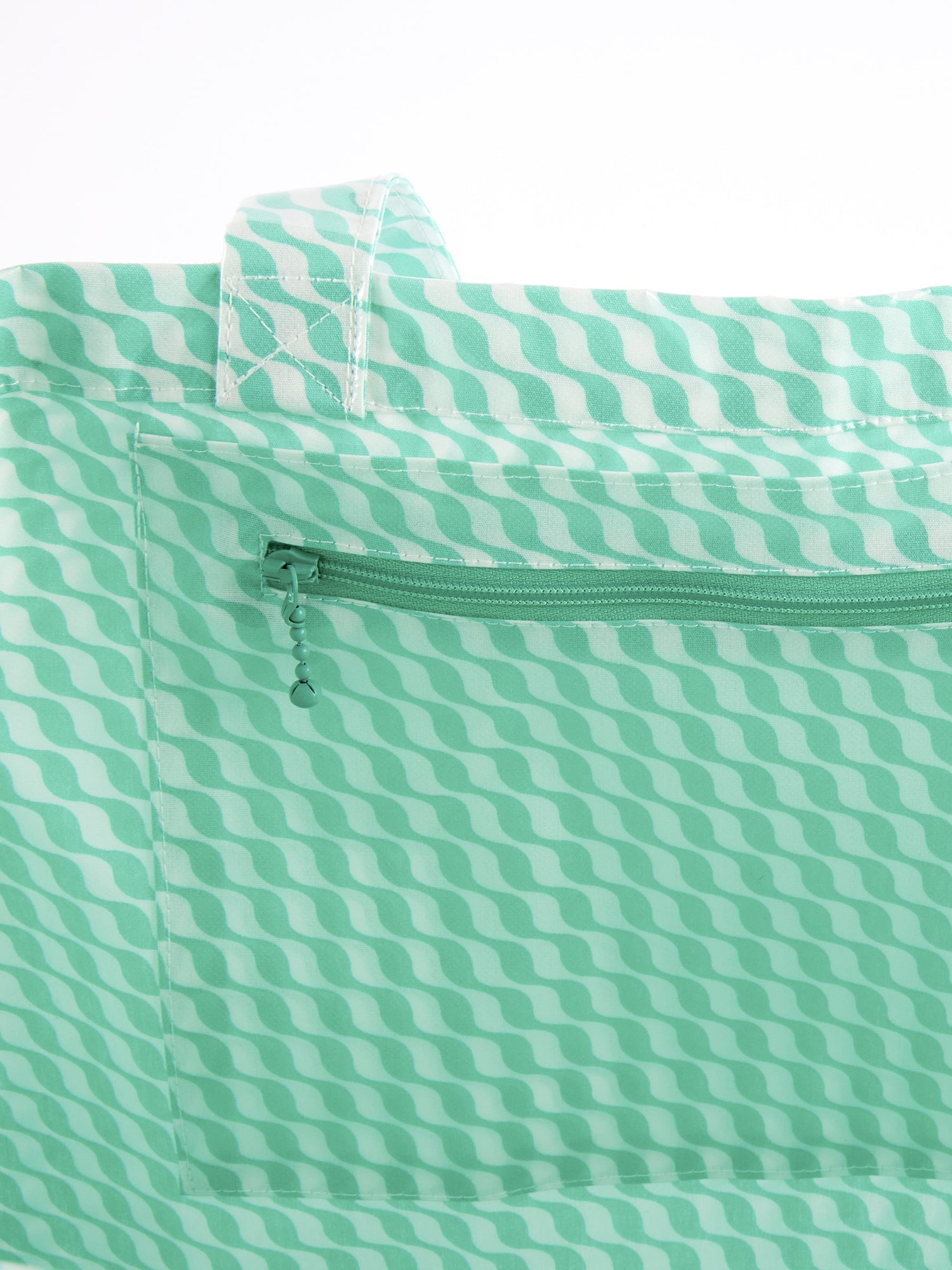 Cabas Kifkif vert d'eau