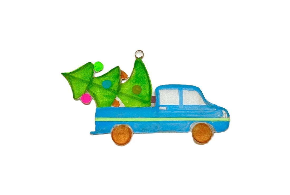 Petite suspension Bambou pour Noël sans Carte de voeux Merry christmas Wispy snowflakes