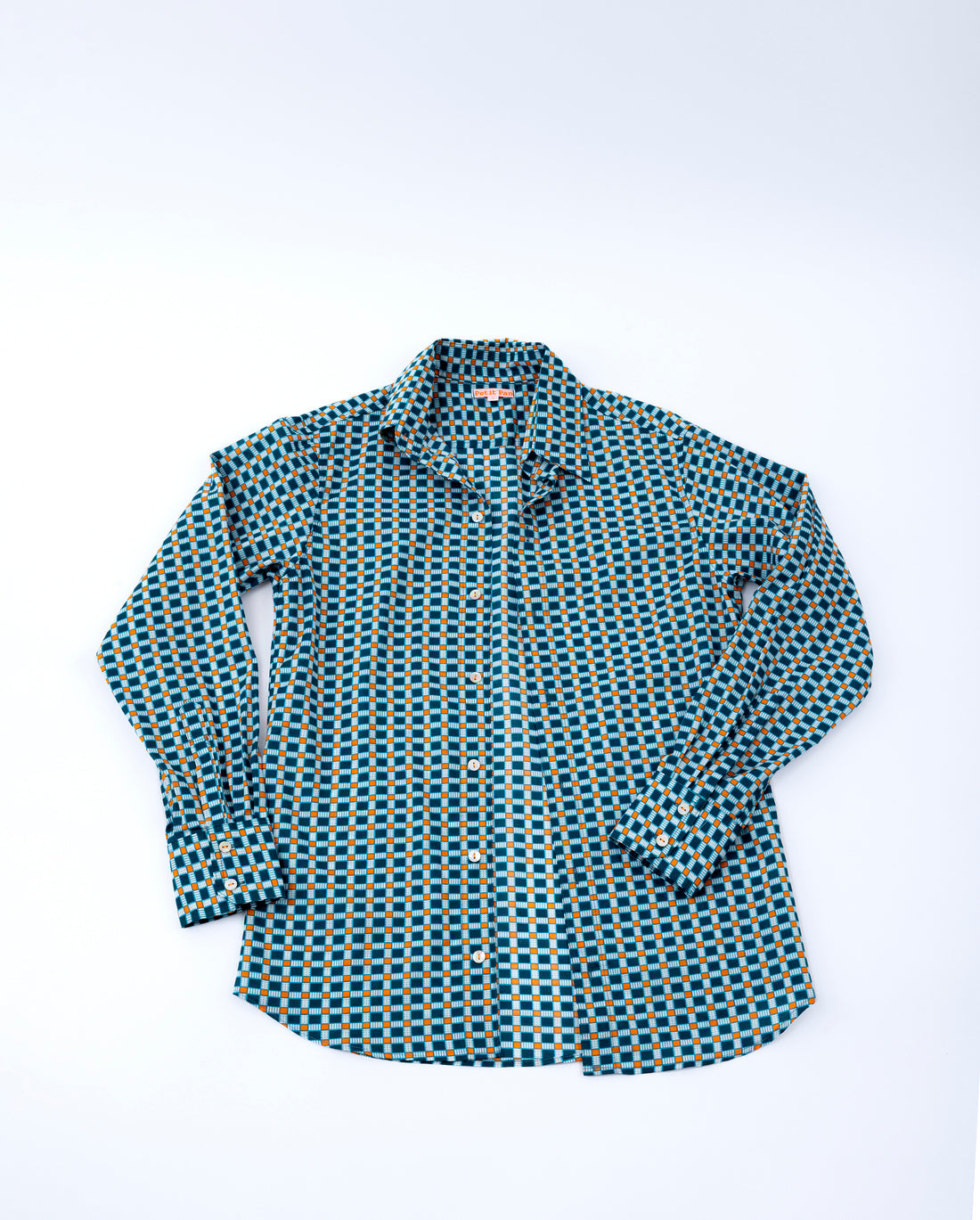 Chemise homme Oki turquoise