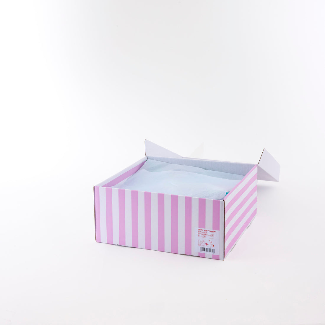 Coffret Girafe et plaid bébé Calendula vert