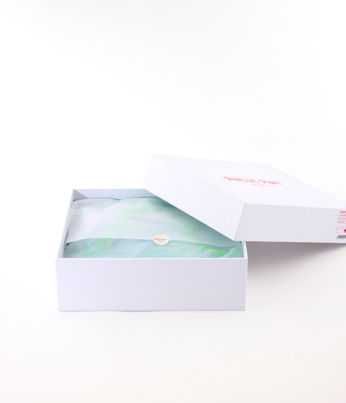 Coffret bébé Django Azur, Veste bébé + Chaussons bébé , Cadeaux de naissance