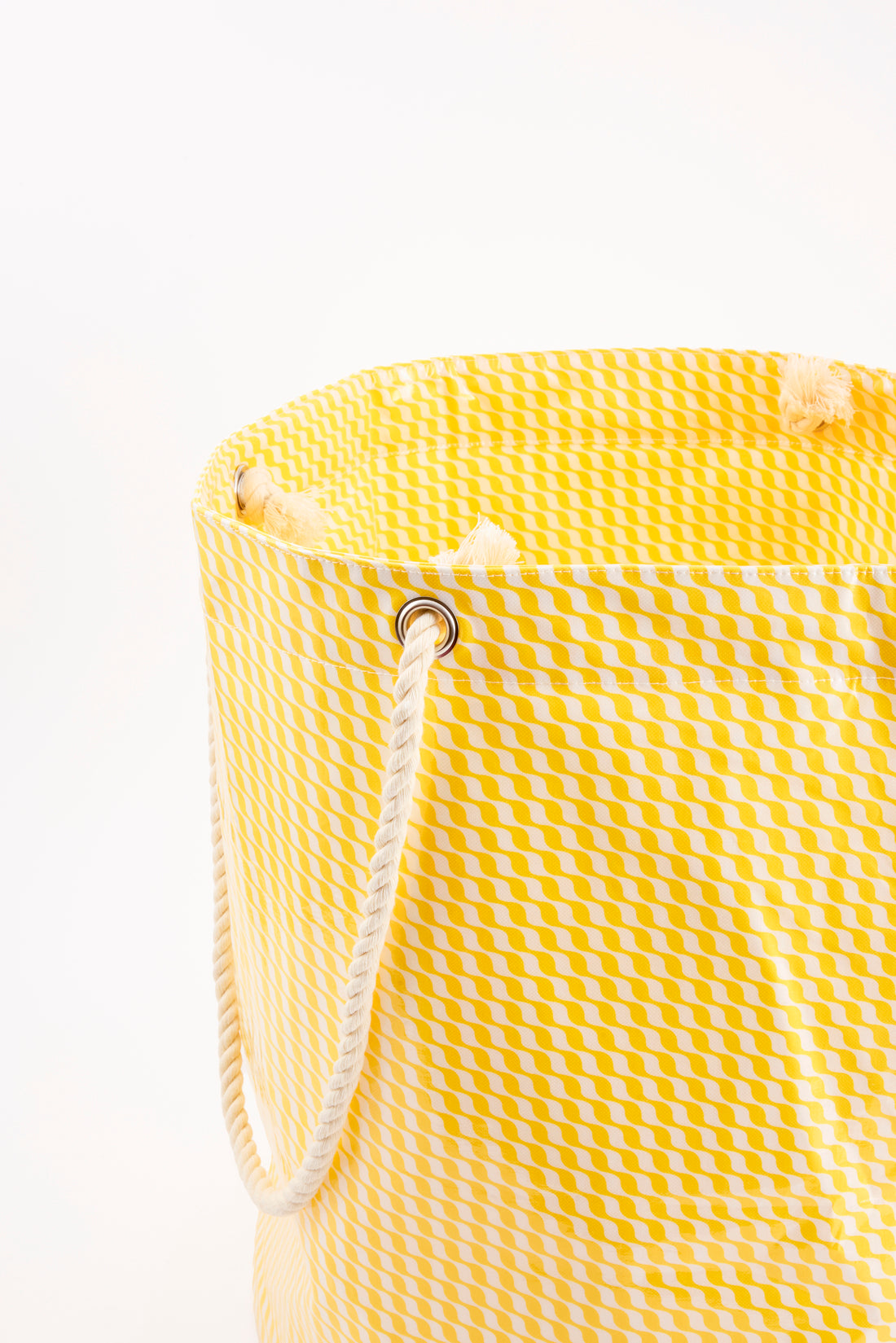 Corbeille Mizu Kifkif jaune soleil