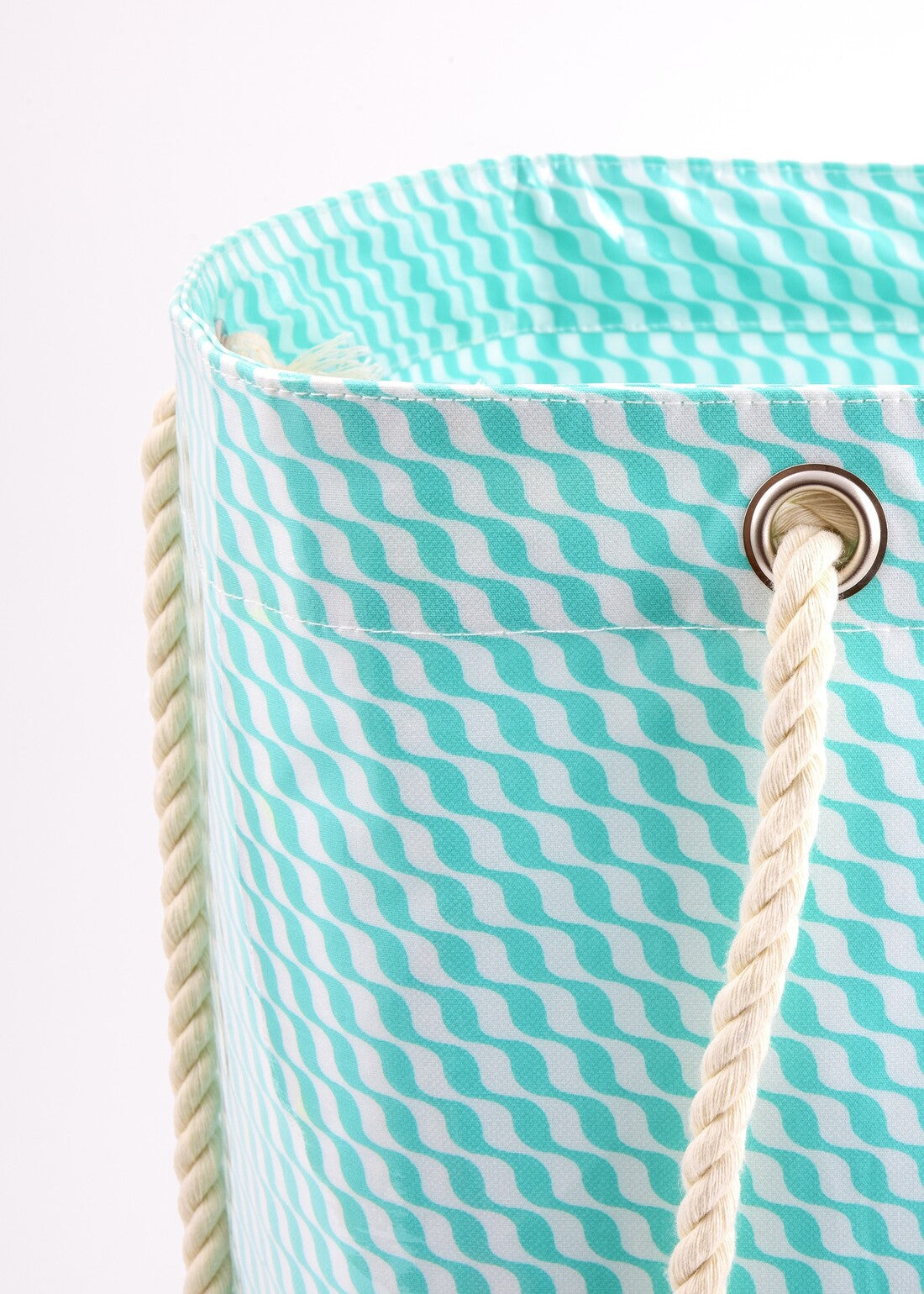 Corbeille Mizu Kifkif vert d'eau