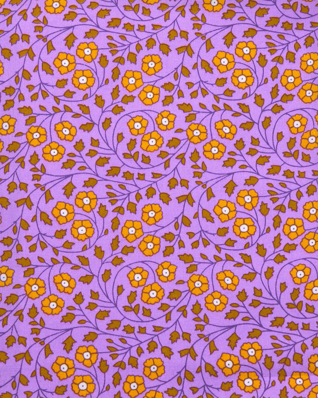 Coupon coton Aziza lilas