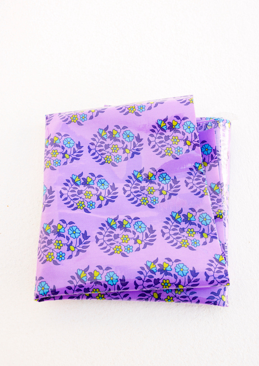 Coupon toile cirée Shalin lilas