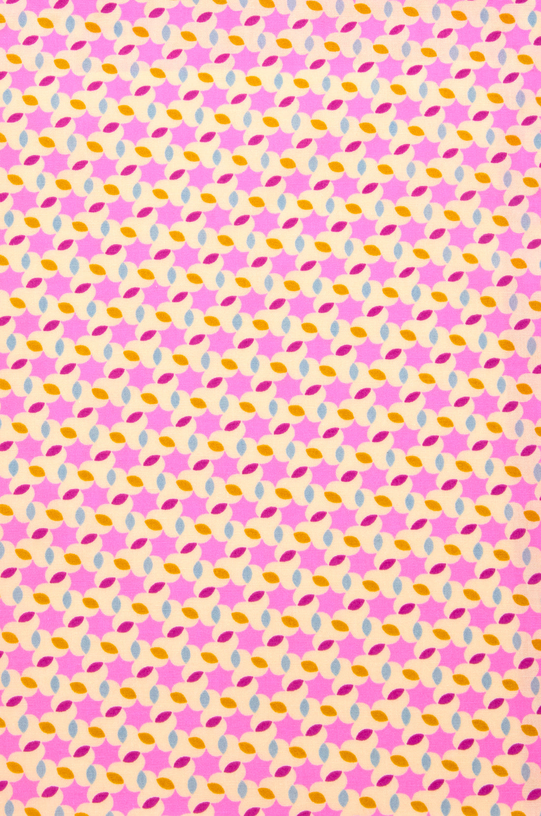 Coupon toile cirée Moussem rose