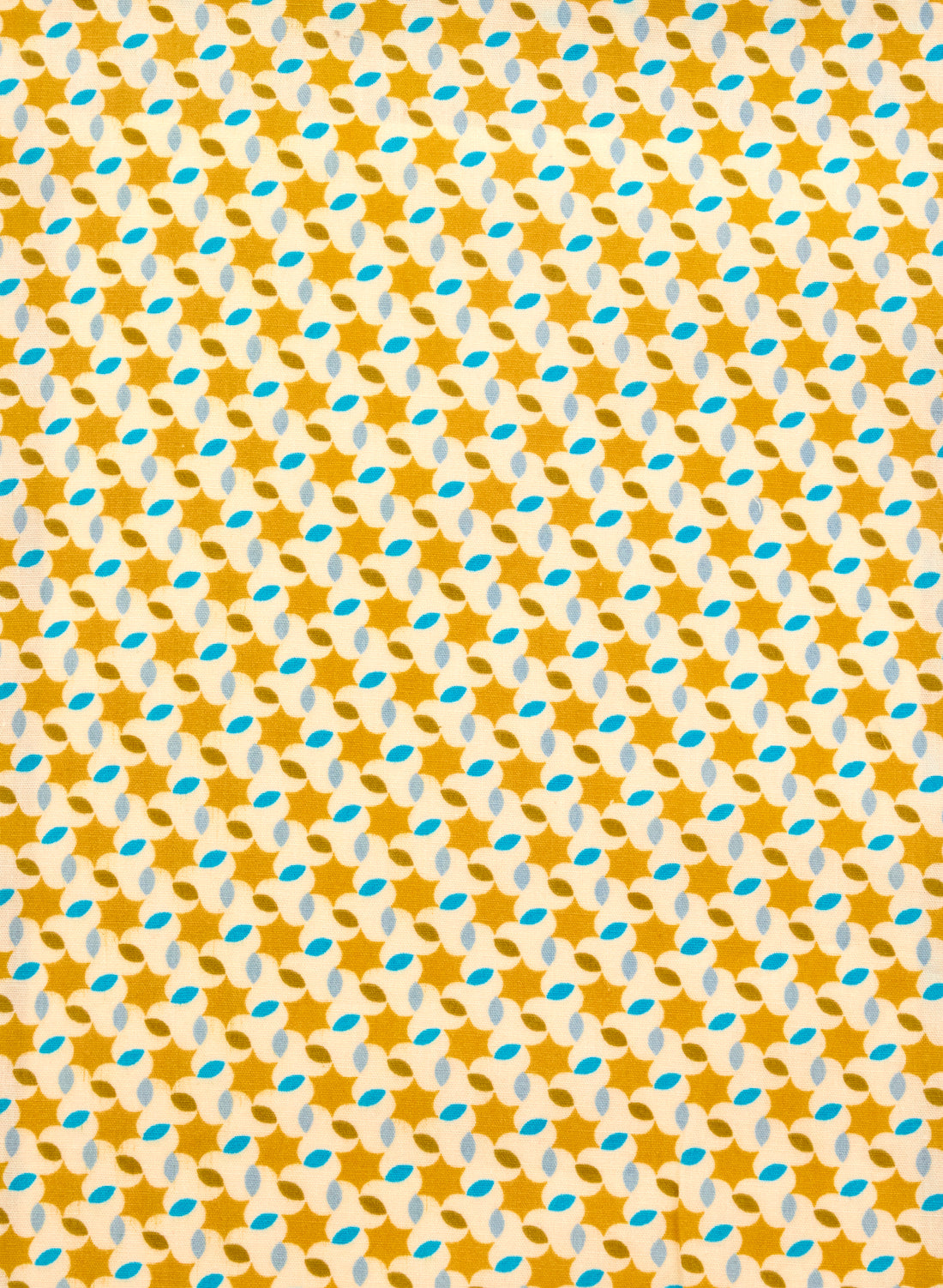 Coupon toile cirée Moussem safran