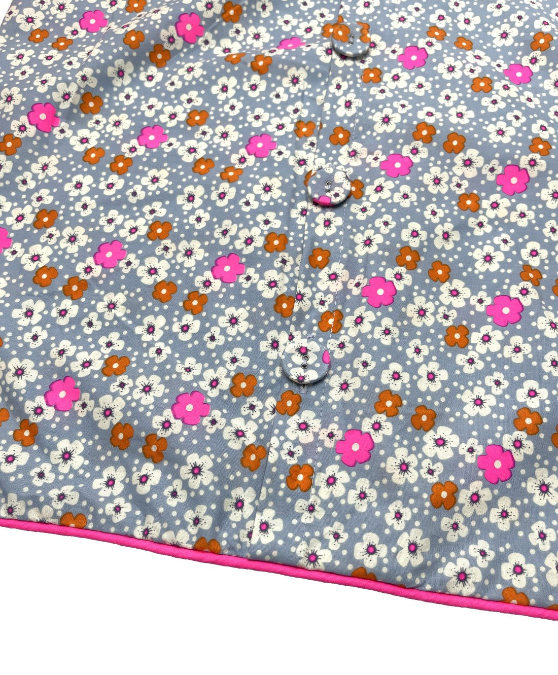 Coussin bouton Fleurs des îles nouvel