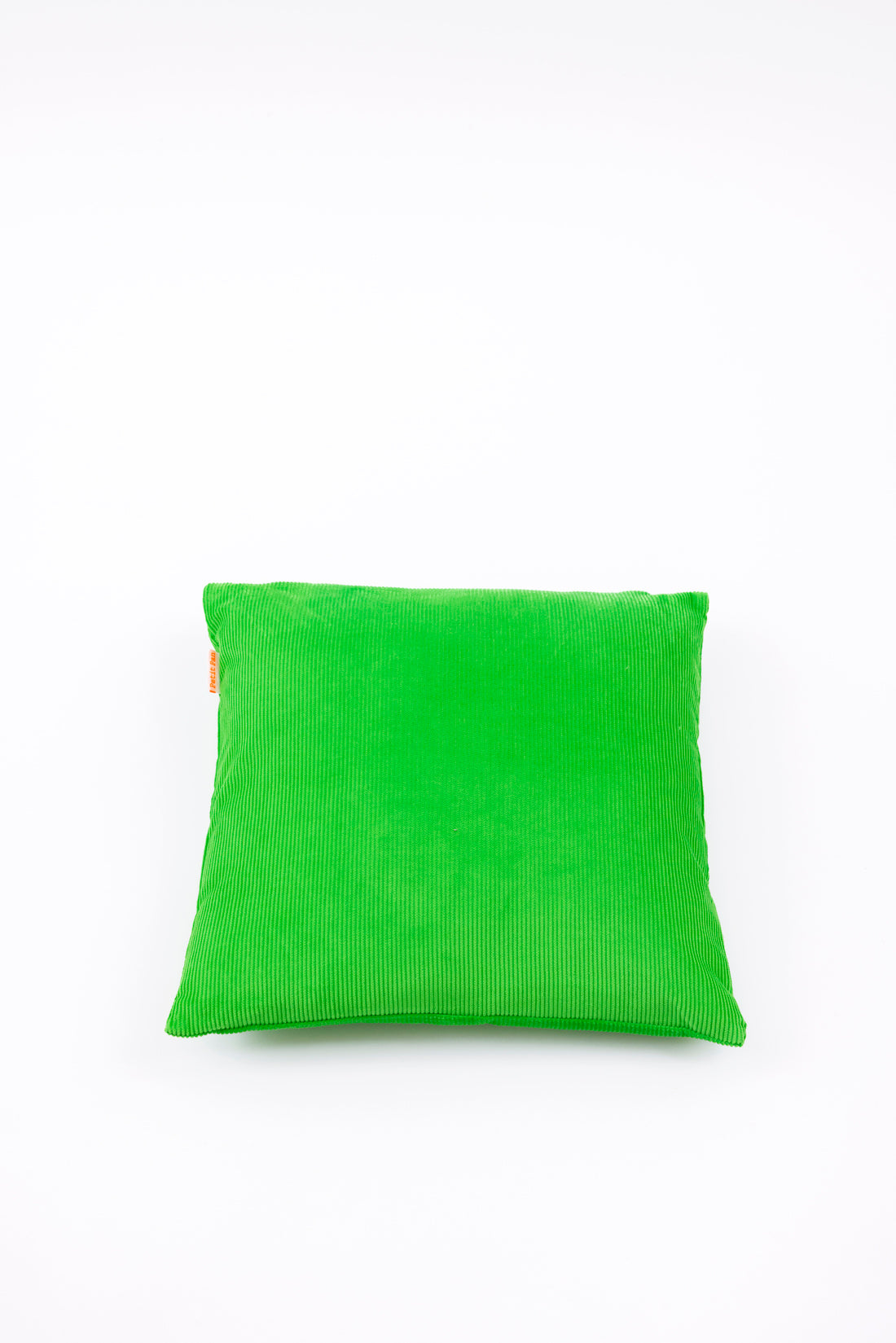 Coussin carré velours Vert pomme
