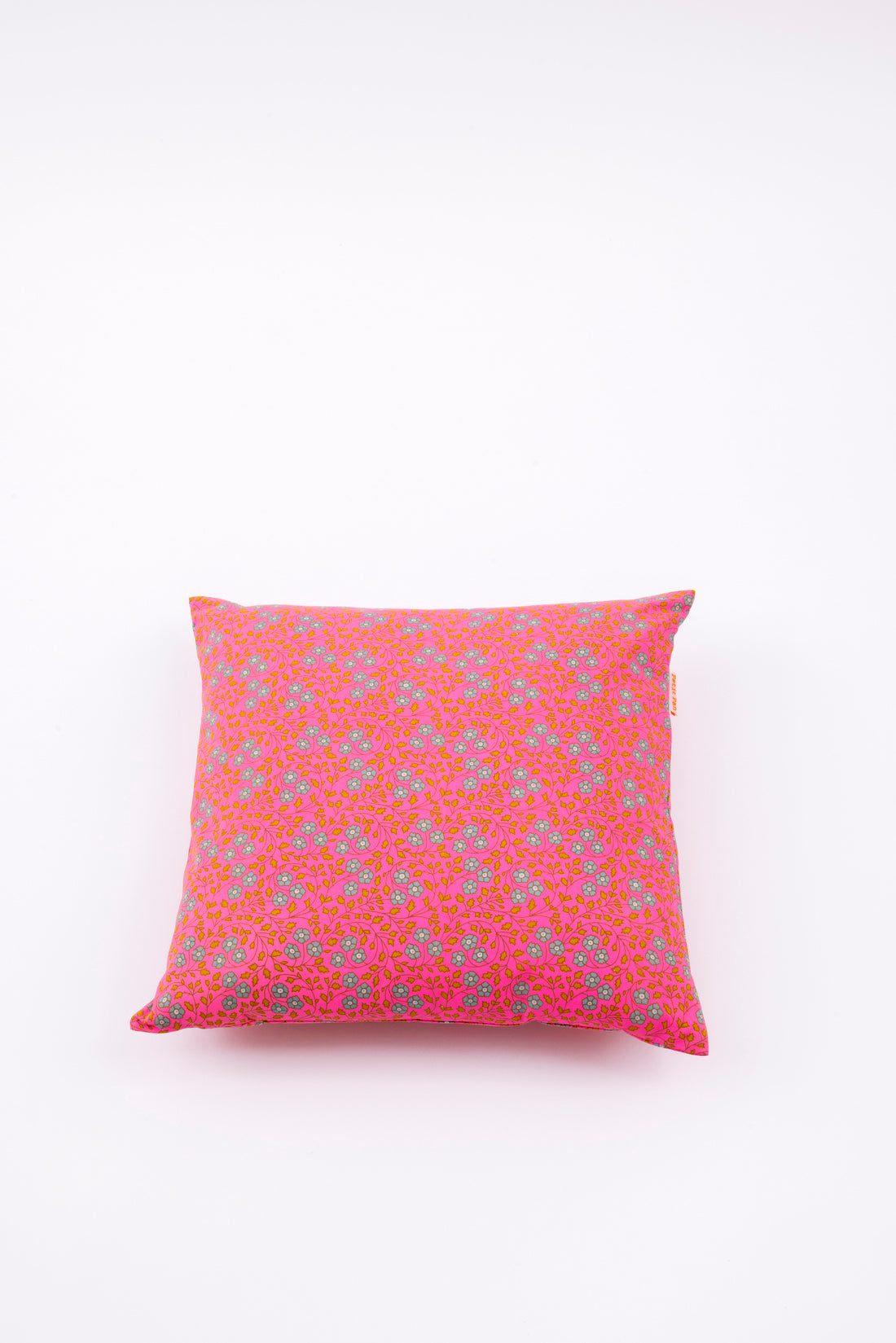 Coussin carré zip Aziza rose