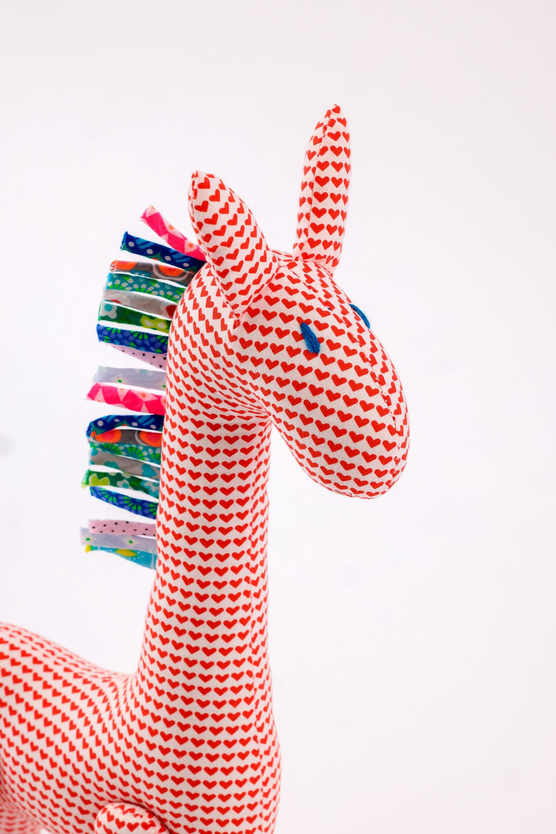 Doudou Girafe Love is all rouge