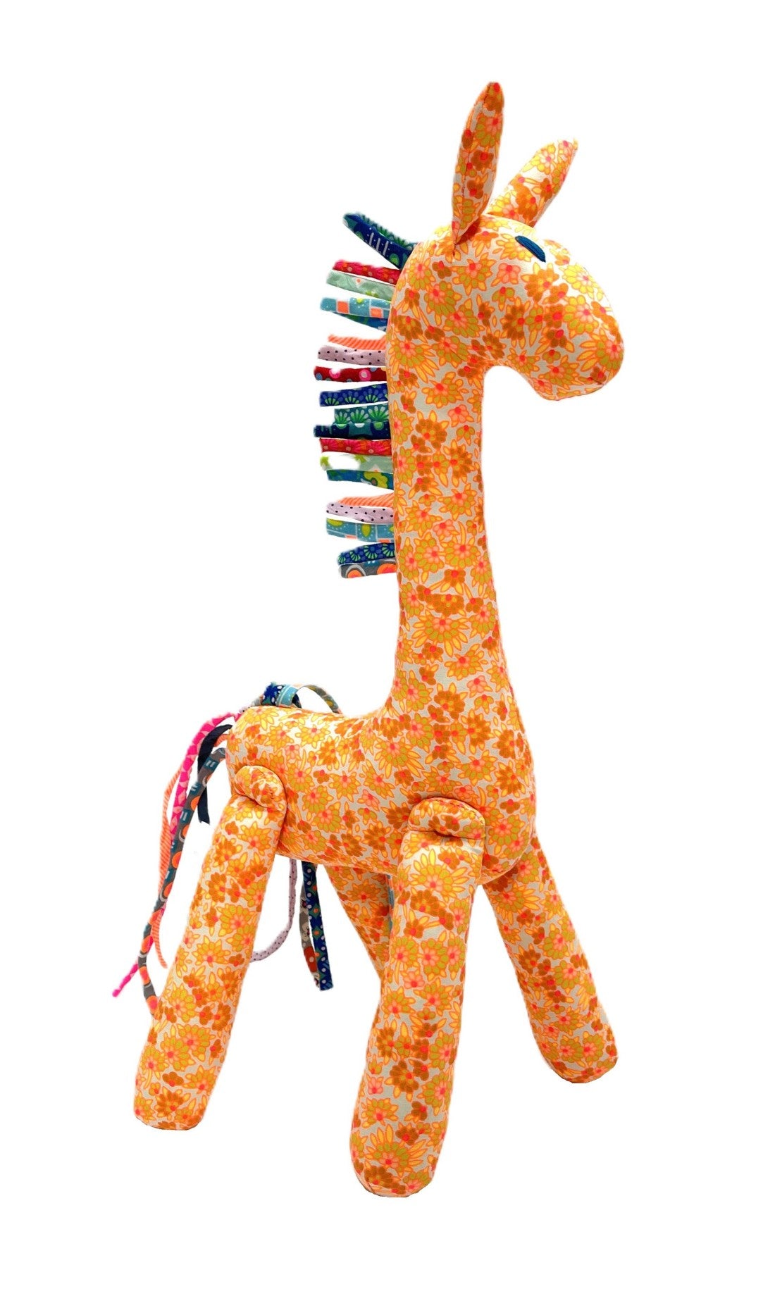 Doudou Girafe Calendula jaune