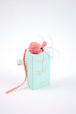 petit doudou souris Django tangerine