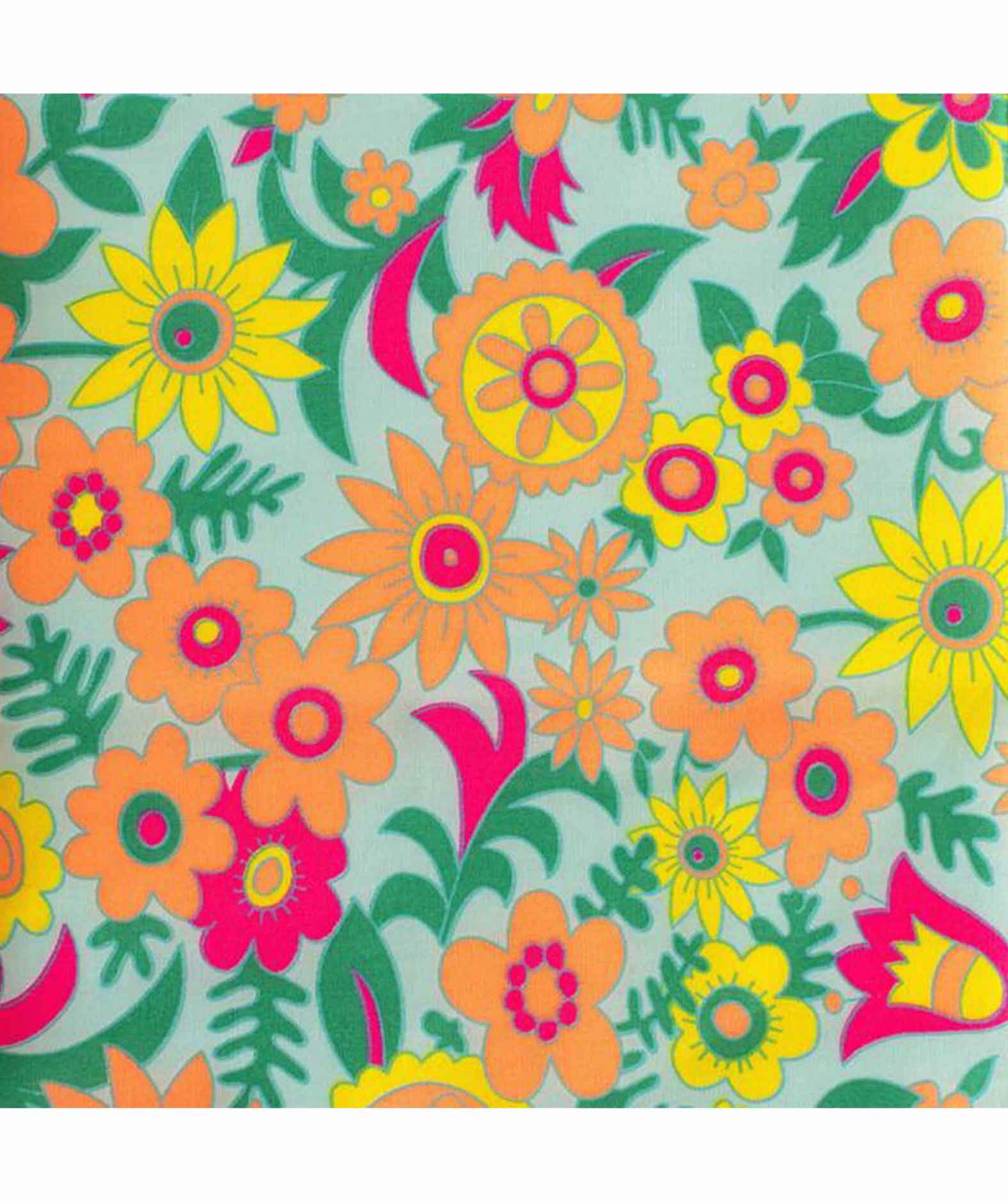 Kit de 3 Coupon toile cirée 50x72cm Hippy azur