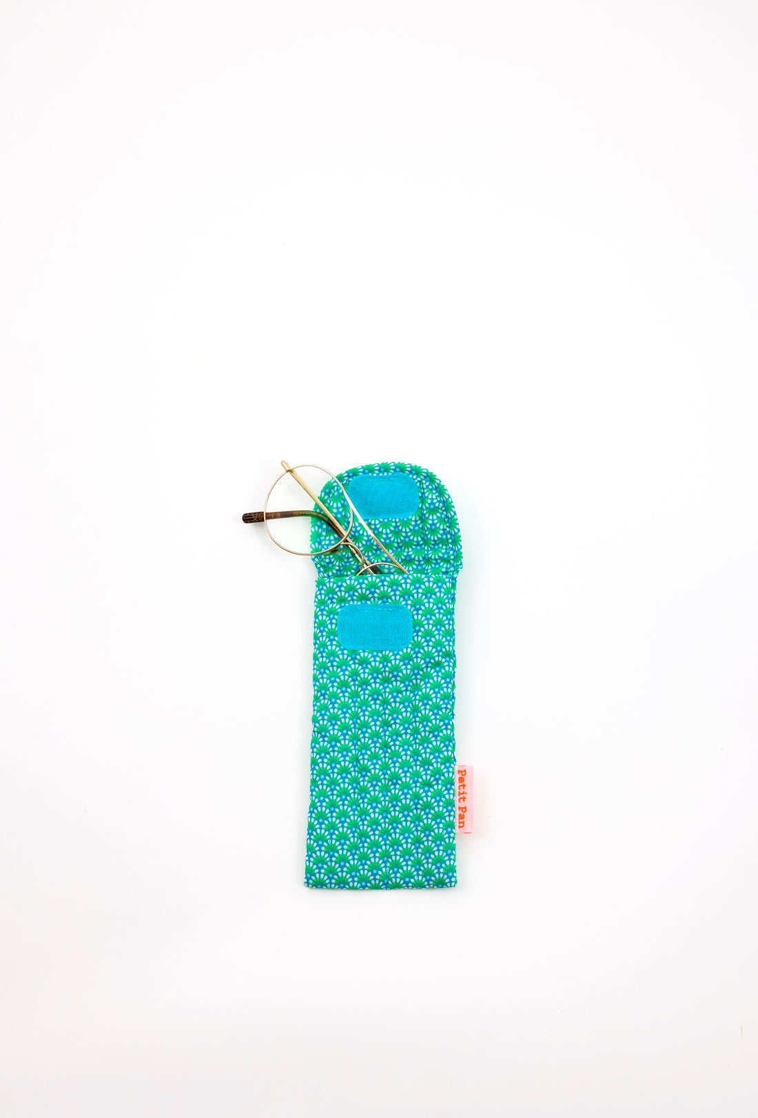 Etui à lunette matelassé Zazen menthe