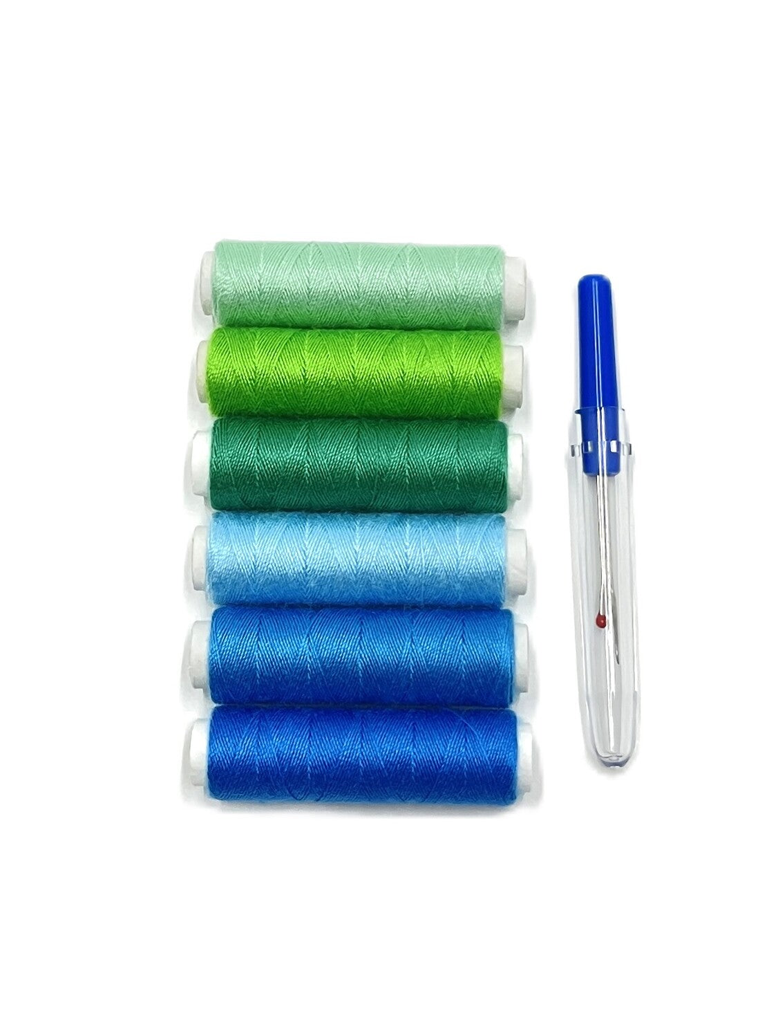 Fils à coudre polyester 6 bobines de 45m