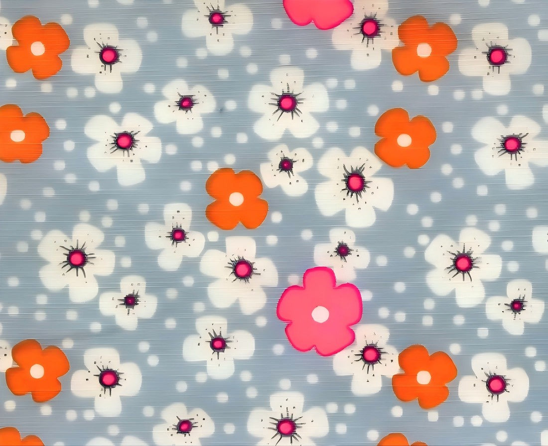 Toile cirée Fleurs des îles nouvel