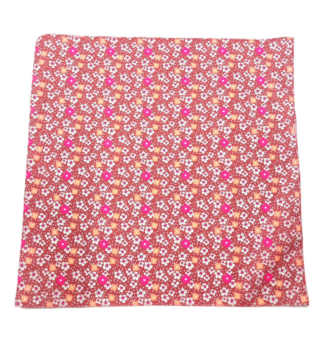Foulard Fleurs des îles rose sables