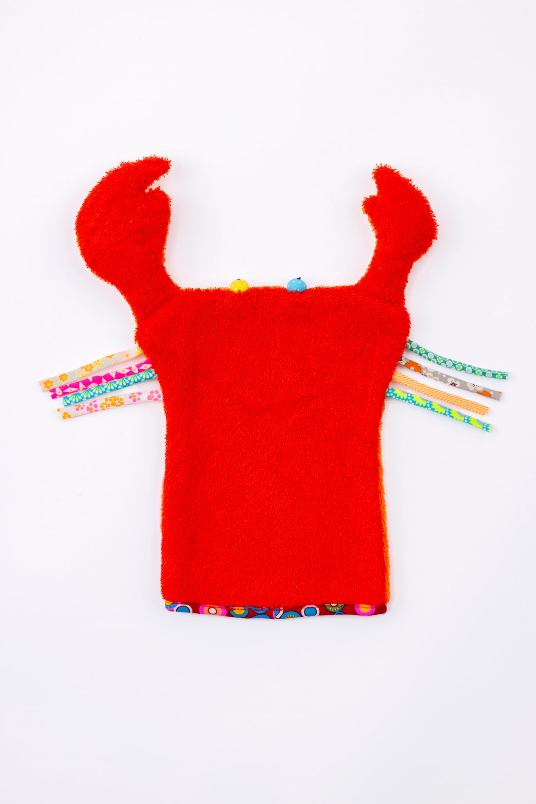 Gant de toilette Homard Rouge capucine