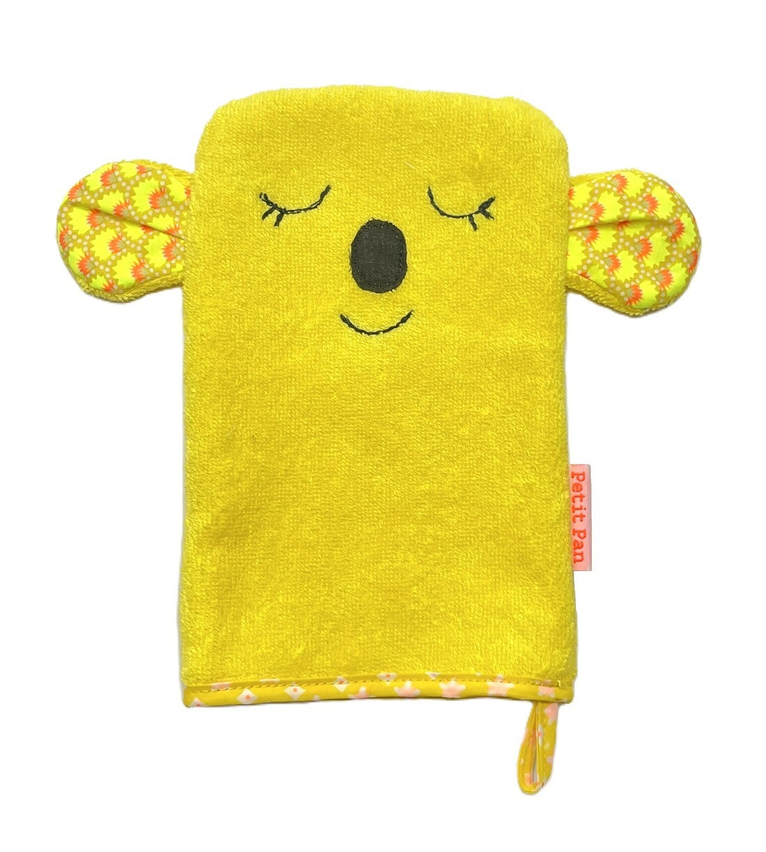 Gant de toilette Koala Wasabi jaune