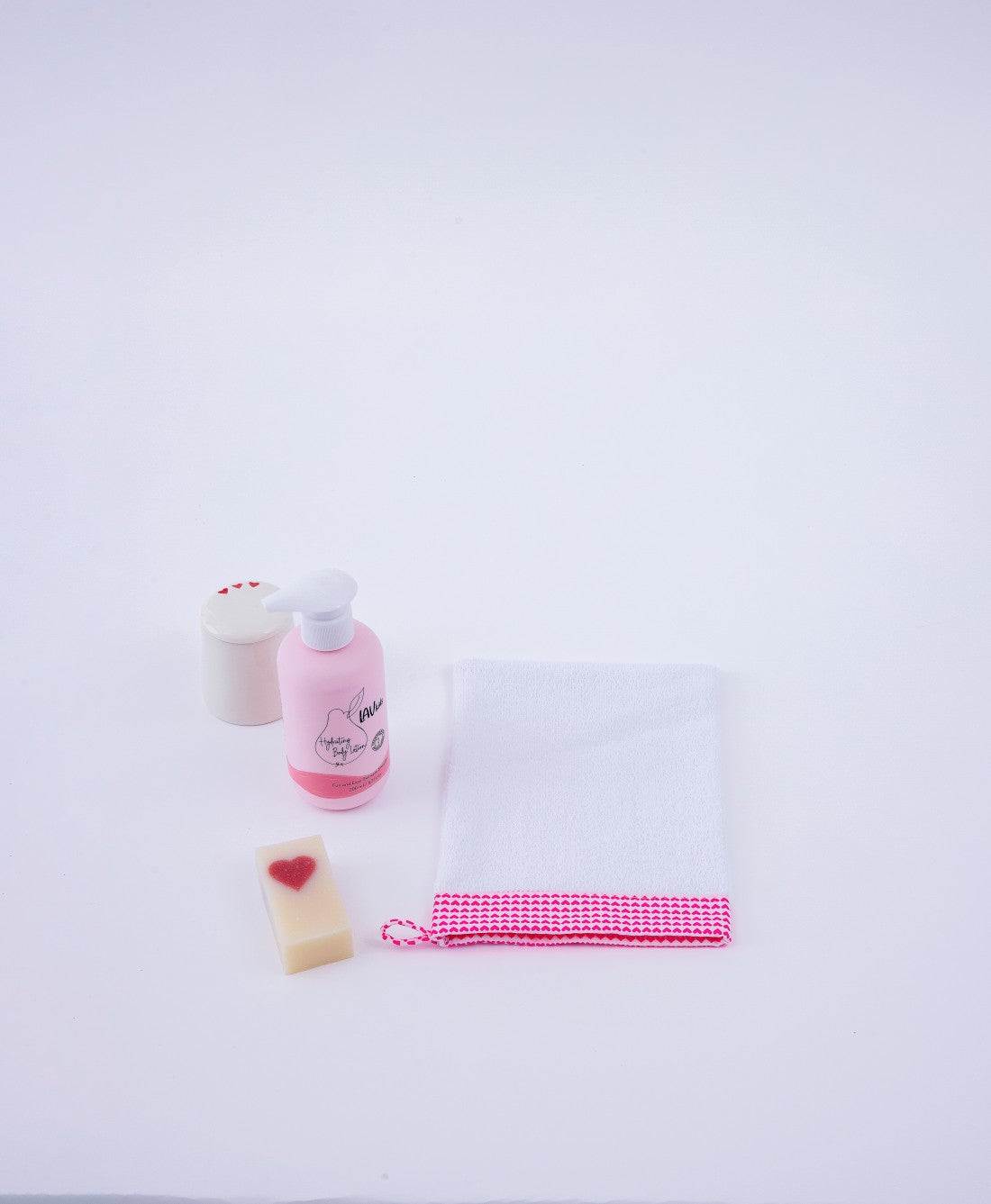 Gant de toilette Love is all rose