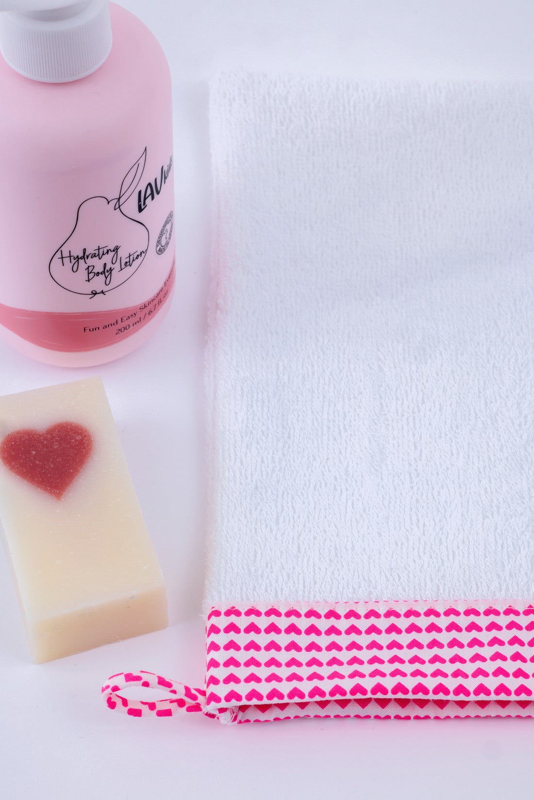 Gant de toilette Love is all rose