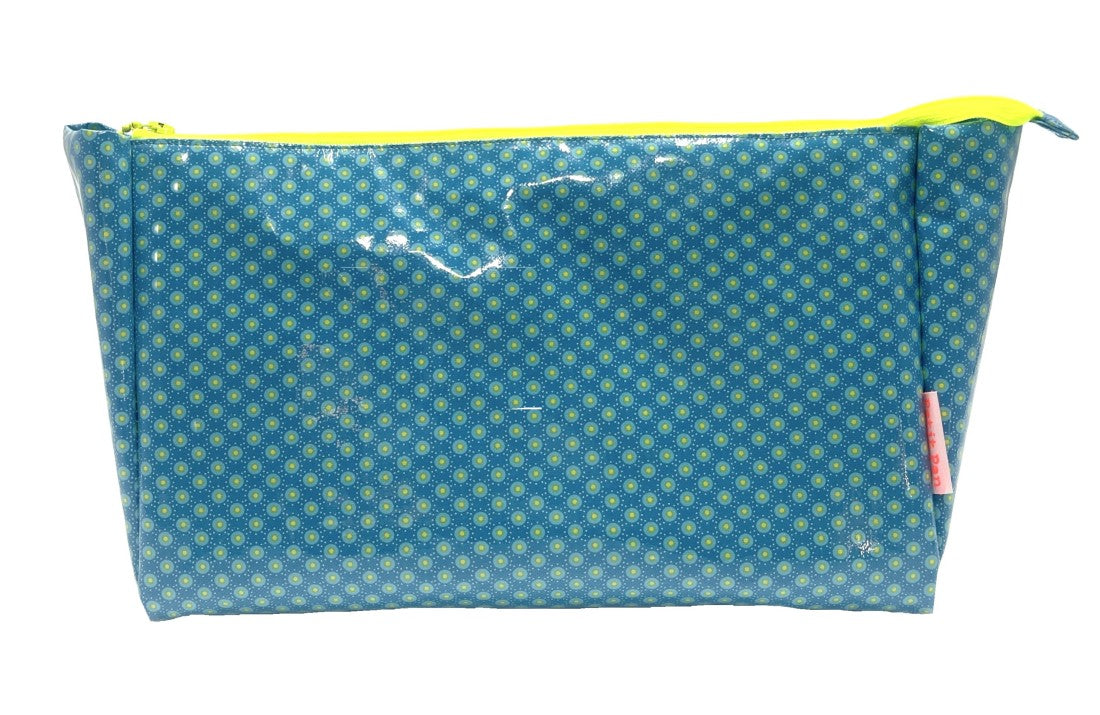 Grande trousse de toilette Bubble bleu Aruba