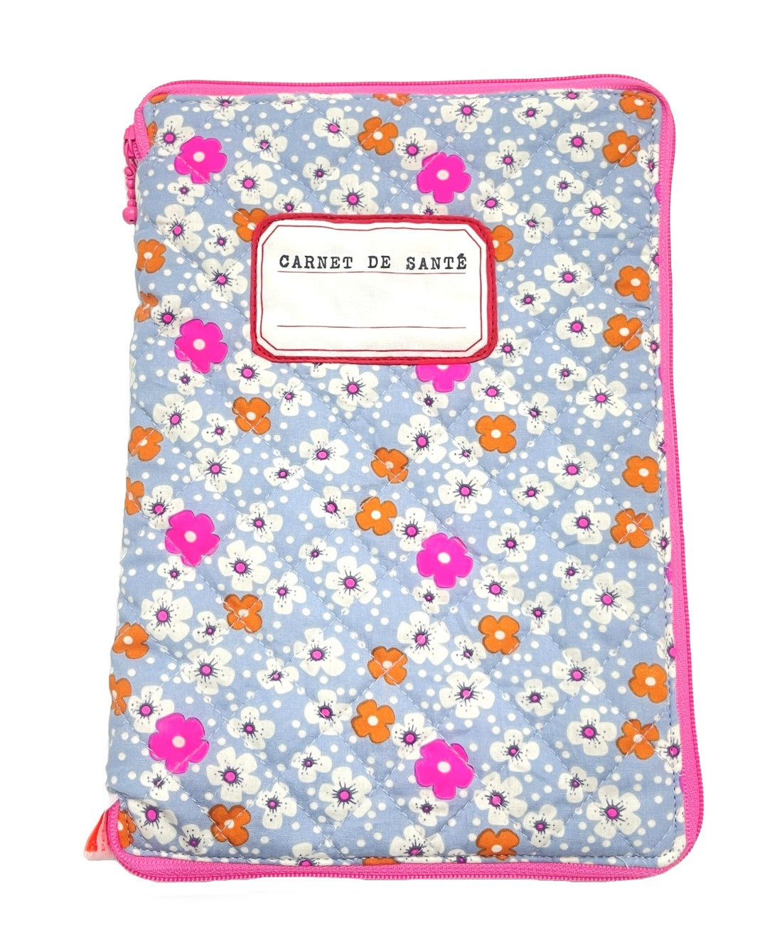 Housse carnet de santé Fleurs des îles nouvel