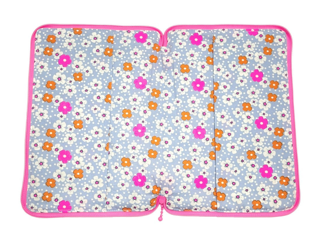 Housse carnet de santé Fleurs des îles nouvel