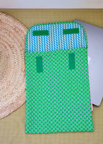 Housse ordinateur Mimoun vert