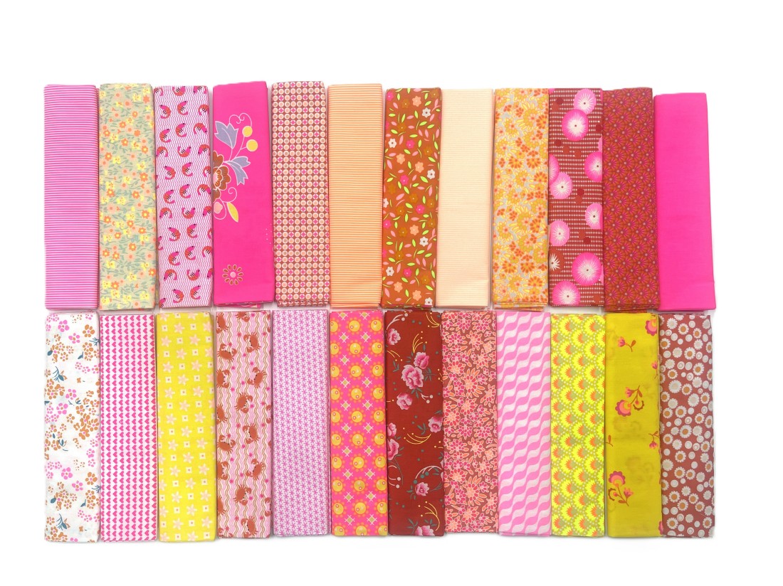 Kit de 24 coupons de 35x50cm Rose Petit Pan