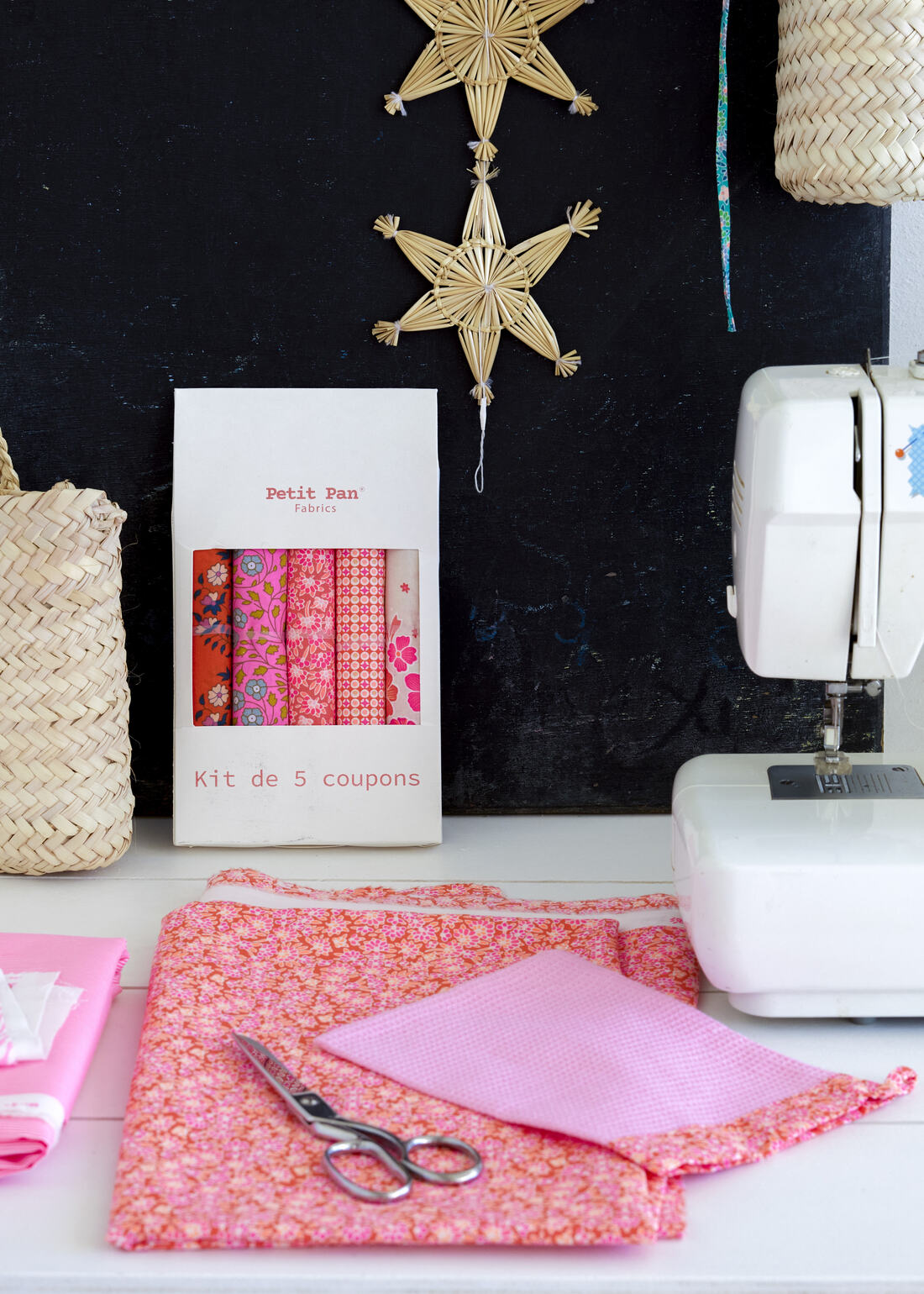 Kit de 5 coupons Folsky écru