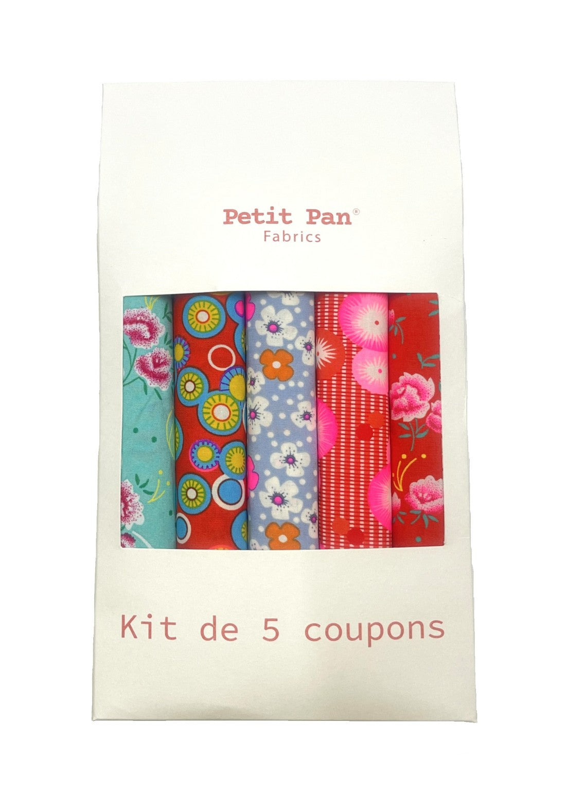 Kit de 5 coupons Pivoine Rouge Capucine