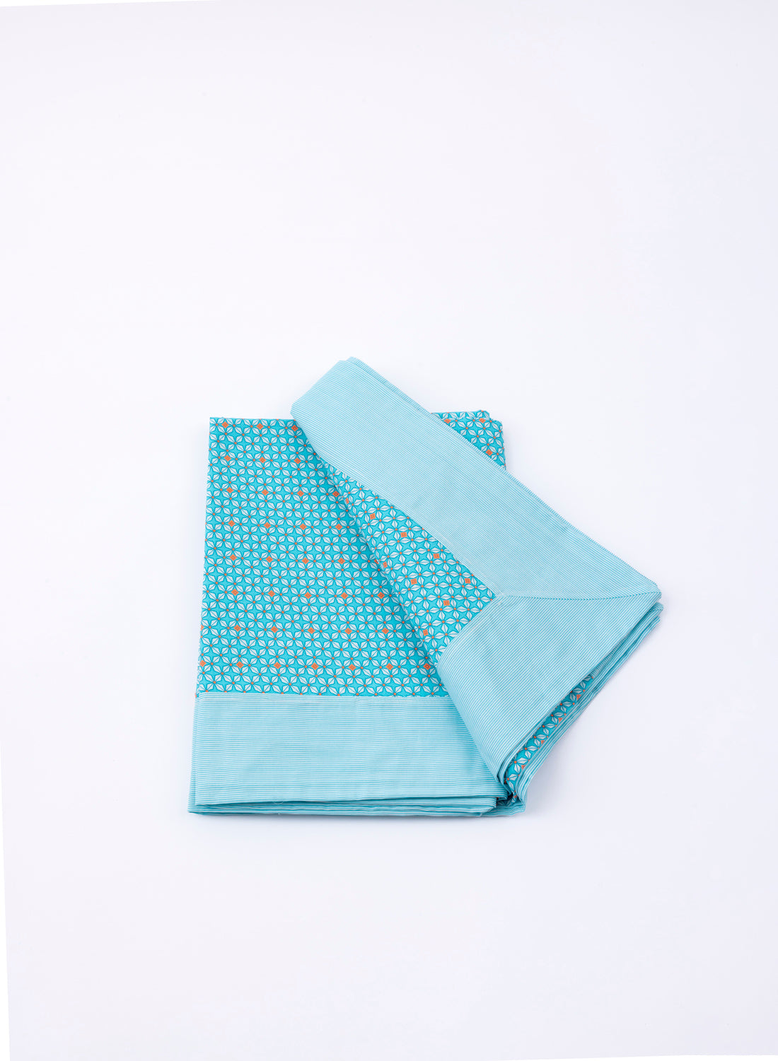 Linge de lit 1p Hélium Azur