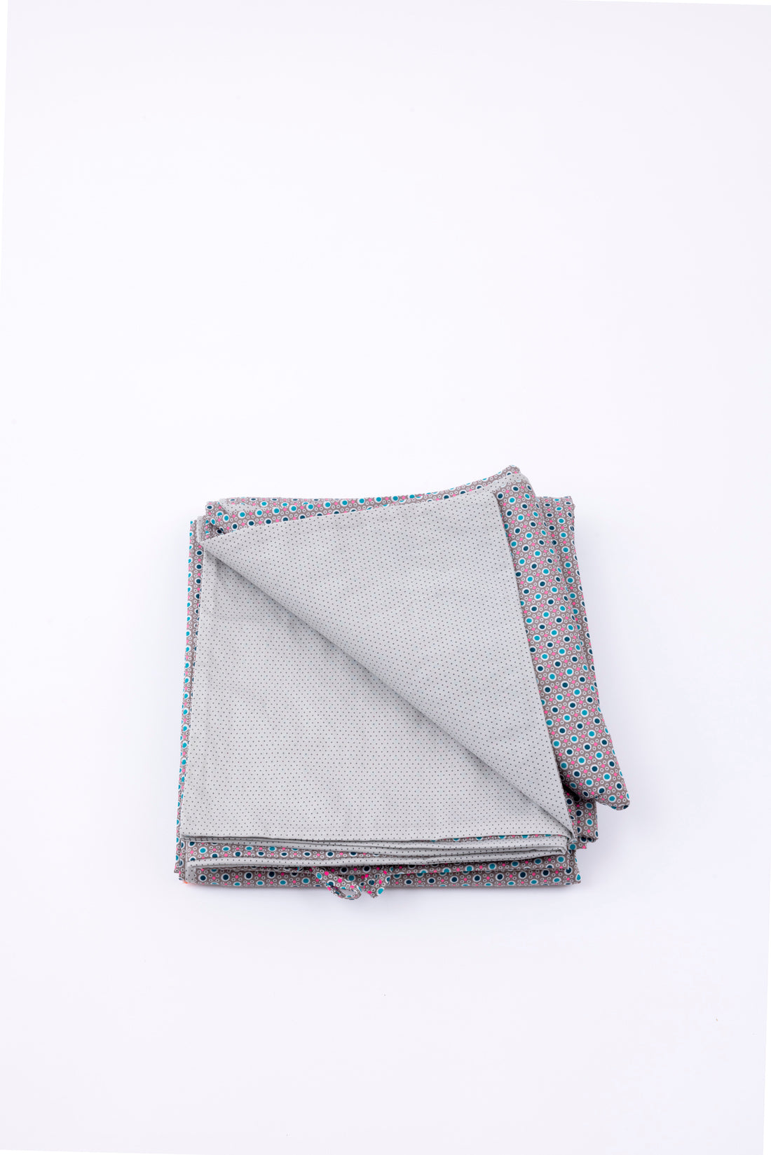 Linge de lit 2p Bulle gris