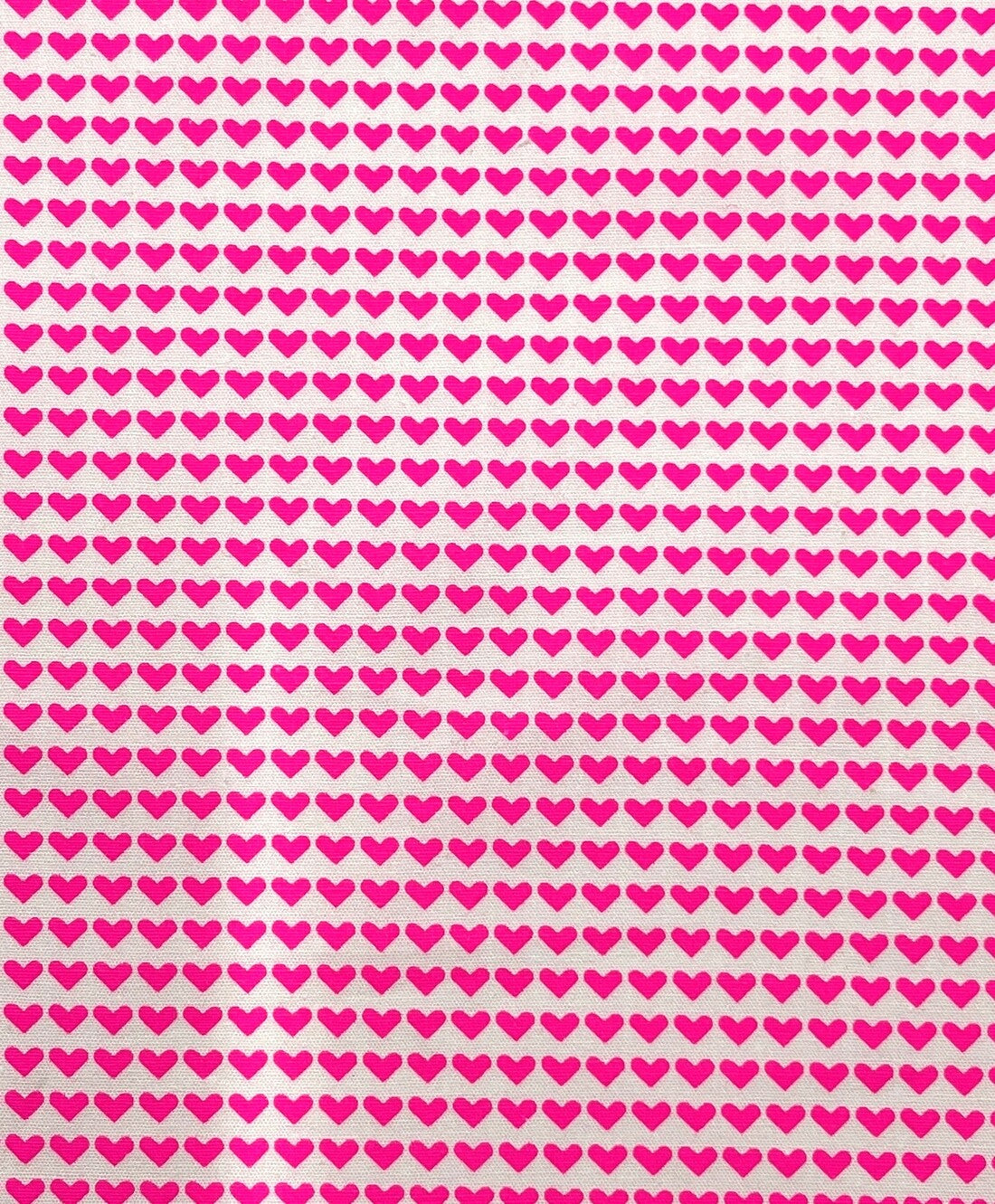 Tissu Coton Popeline Love is all rose