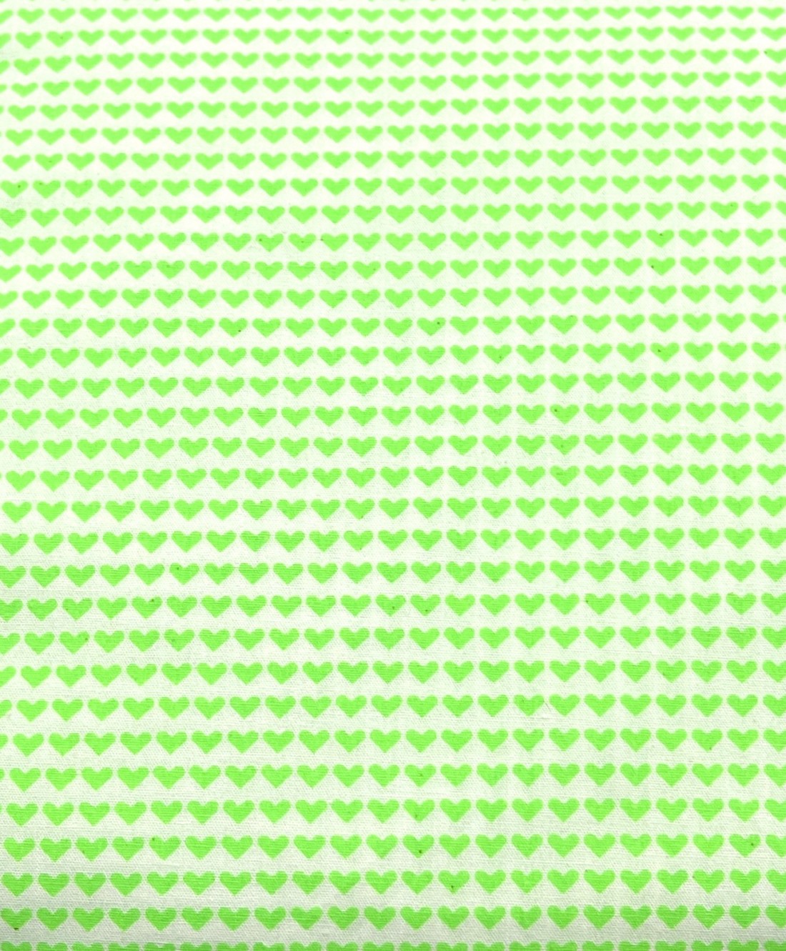 Toile cirée 50x145 cm Love is all vert pomme