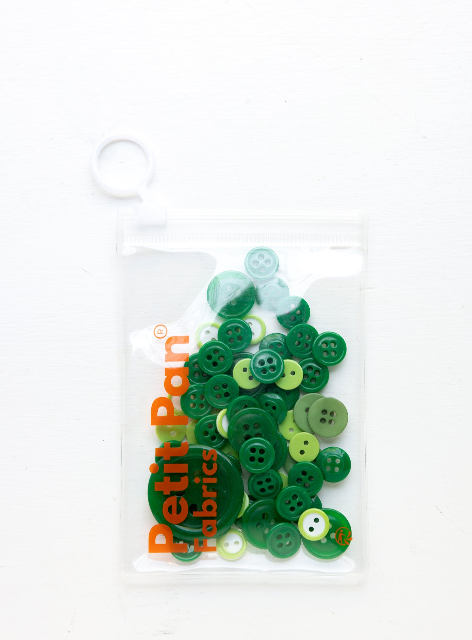 Boutons trésor assortis vert