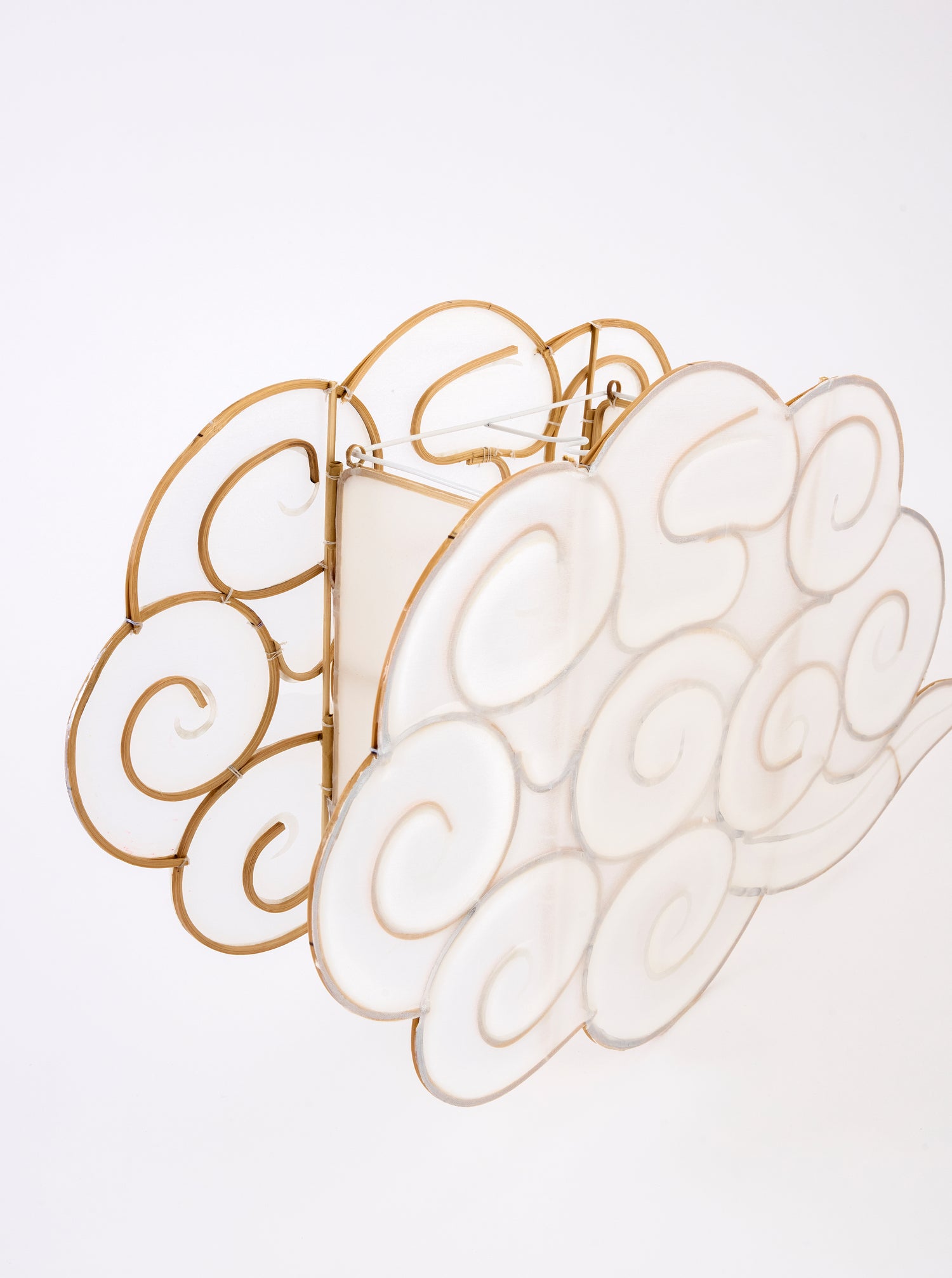 Suspension Lampion Bambou nuage new S