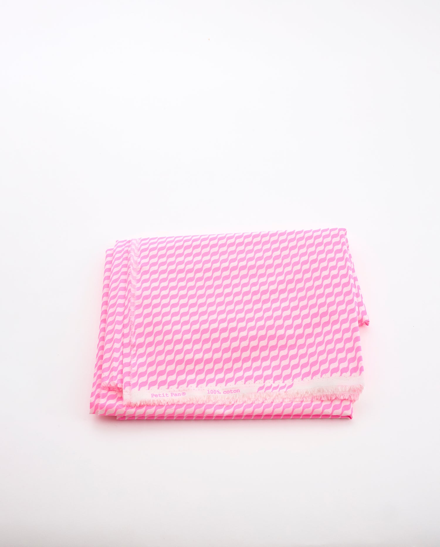Tissu Coton Popeline Kifkif rose bonbon