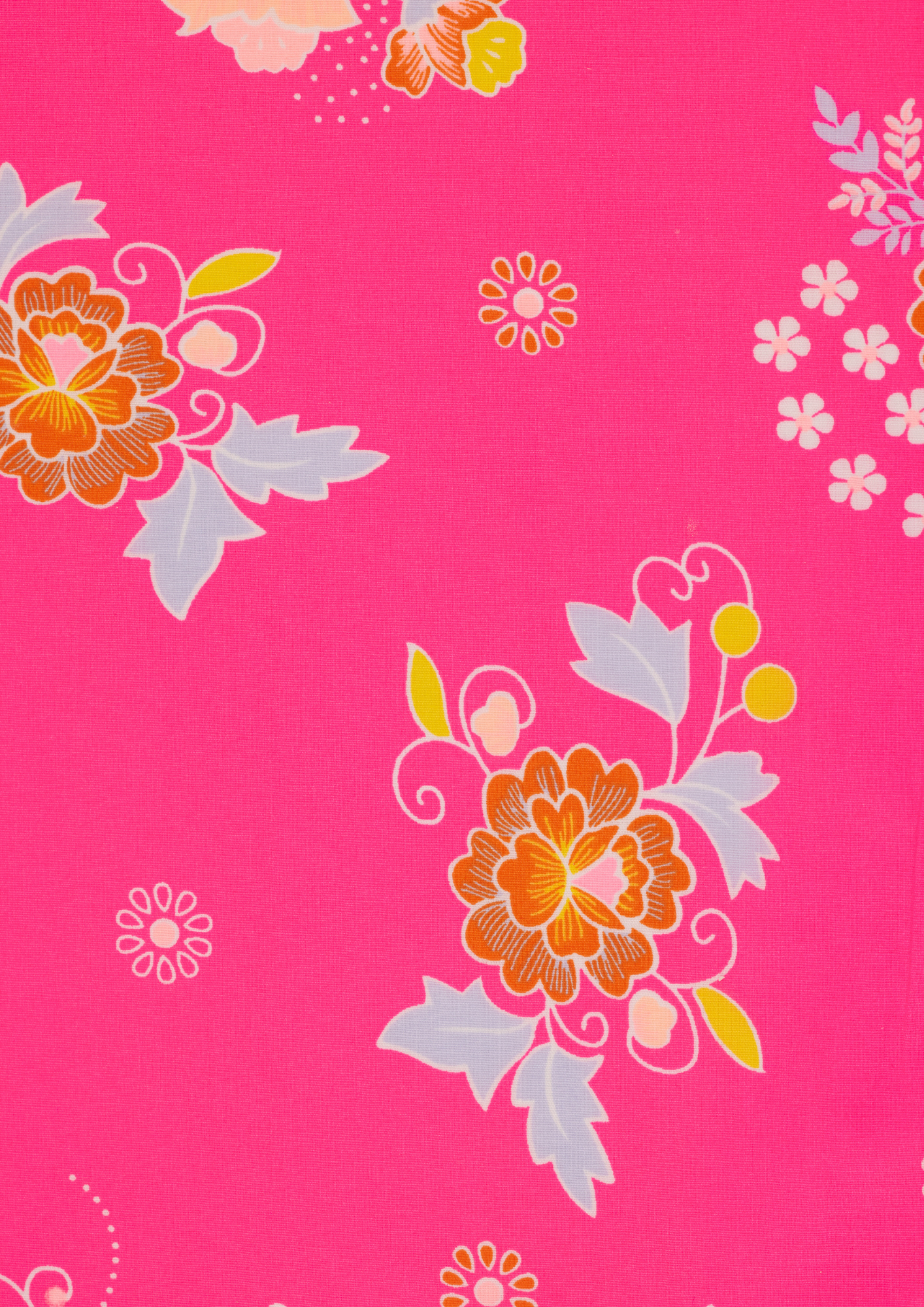 Coupon toile cirée Polska rose