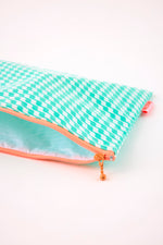 Pochette Breezy Kifkif vert d'eau